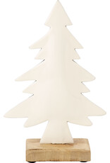 White Enamel Tree - small