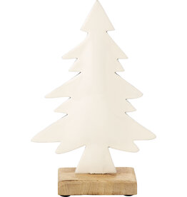White Enamel Tree - small