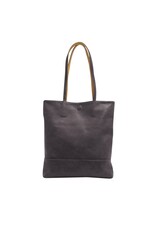 Amia 2-in-1 Reversible Tote - Dark Grey and Dark Yellow