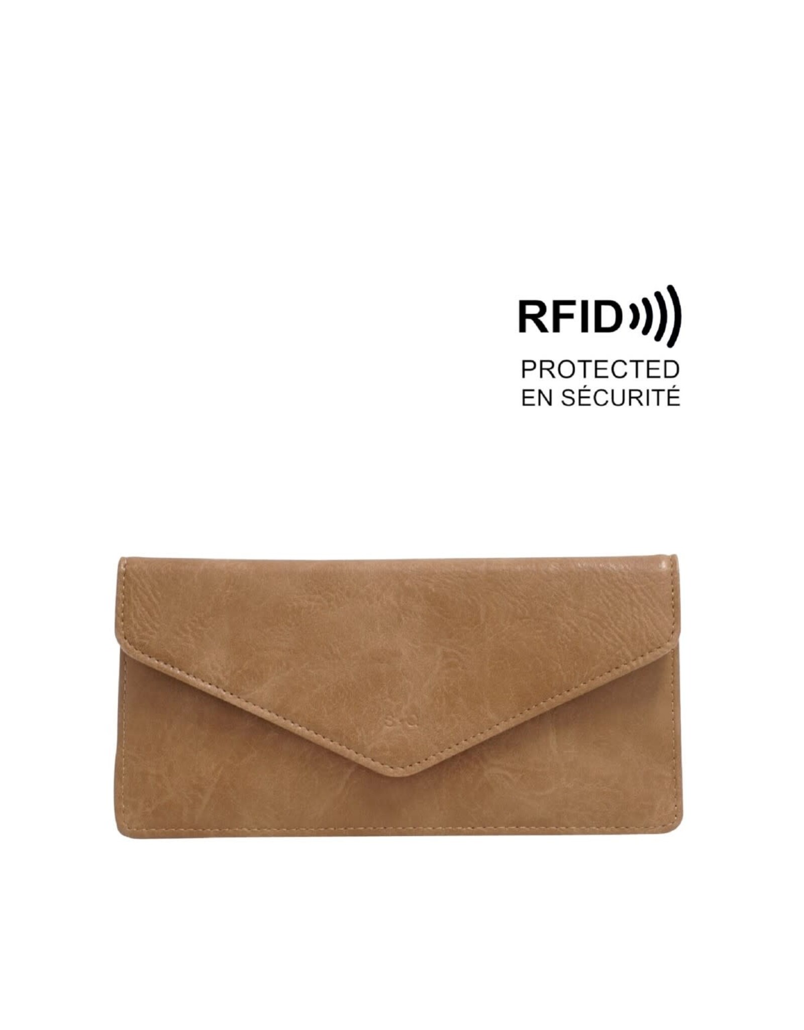 Vida Slim Wallet - Dark Sand