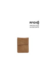 Alora Card Holder - Dark Sand