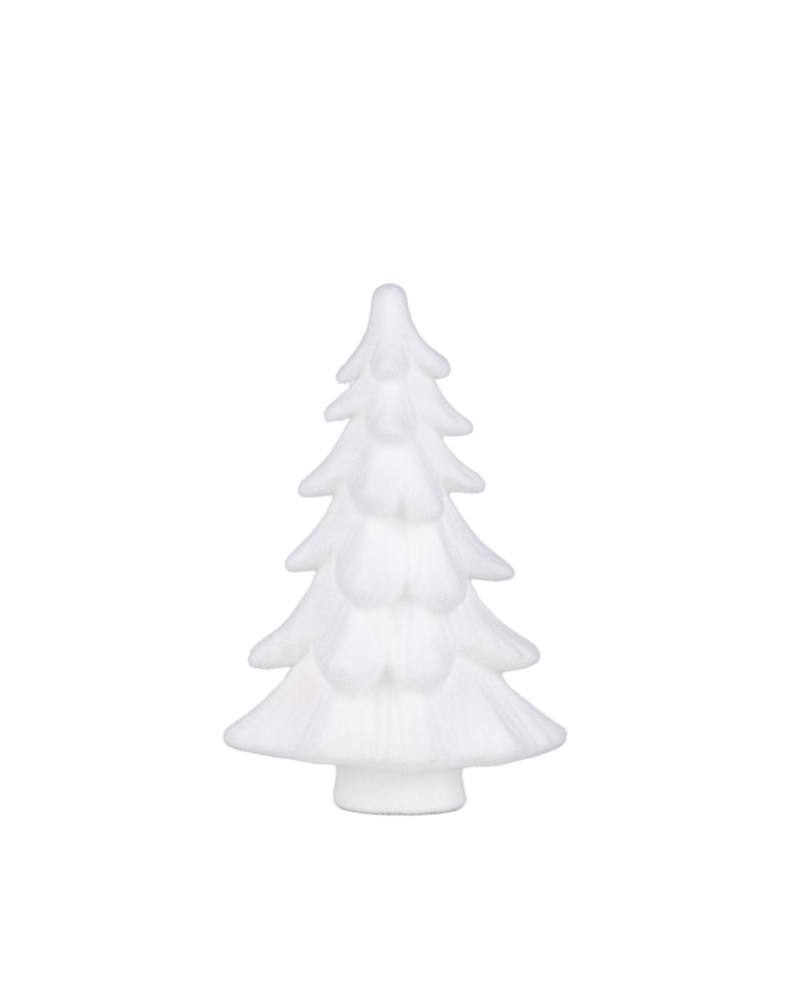 White Flocked Tree - small