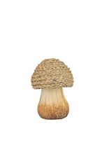 Braided Rafia Mushroom - small