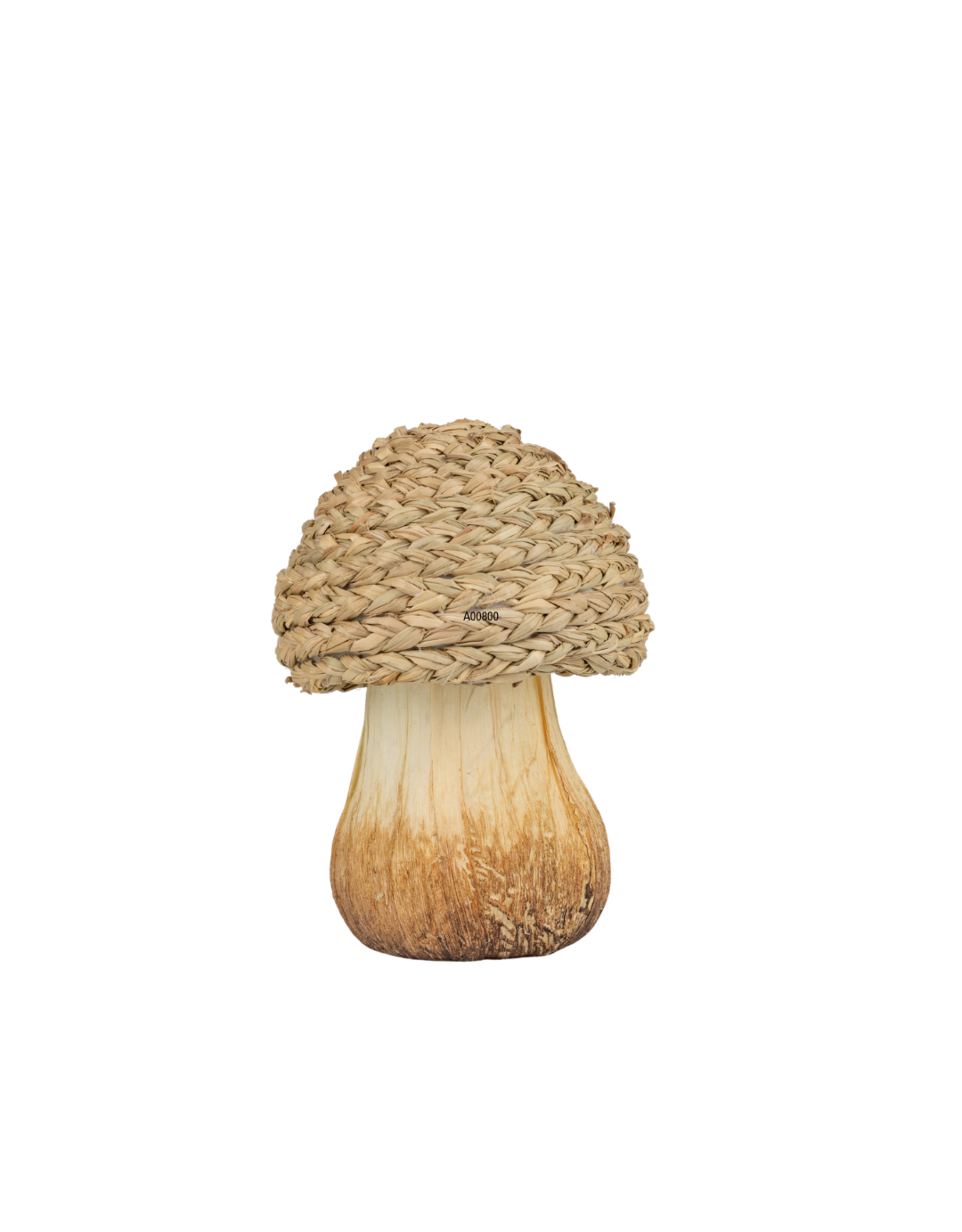 Braided Rafia Mushroom - small