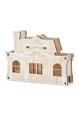Wooden Ski Lodge