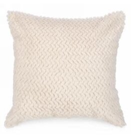 Beige Chevron Cushion