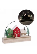 Colourful 3 Houses Decor - LED