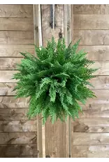 14" Fresh Touch Green Sequoia Cypress Hanging Ball