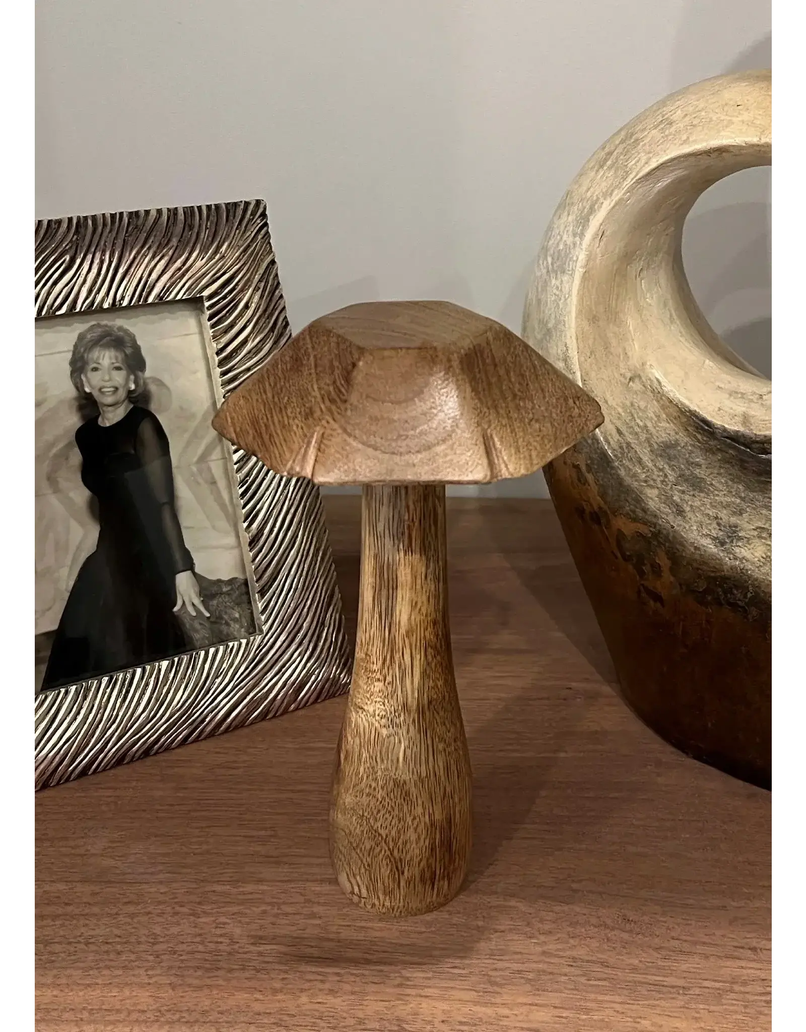 Wooden Mushroom - large
