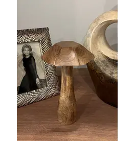 Wooden Mushroom - large