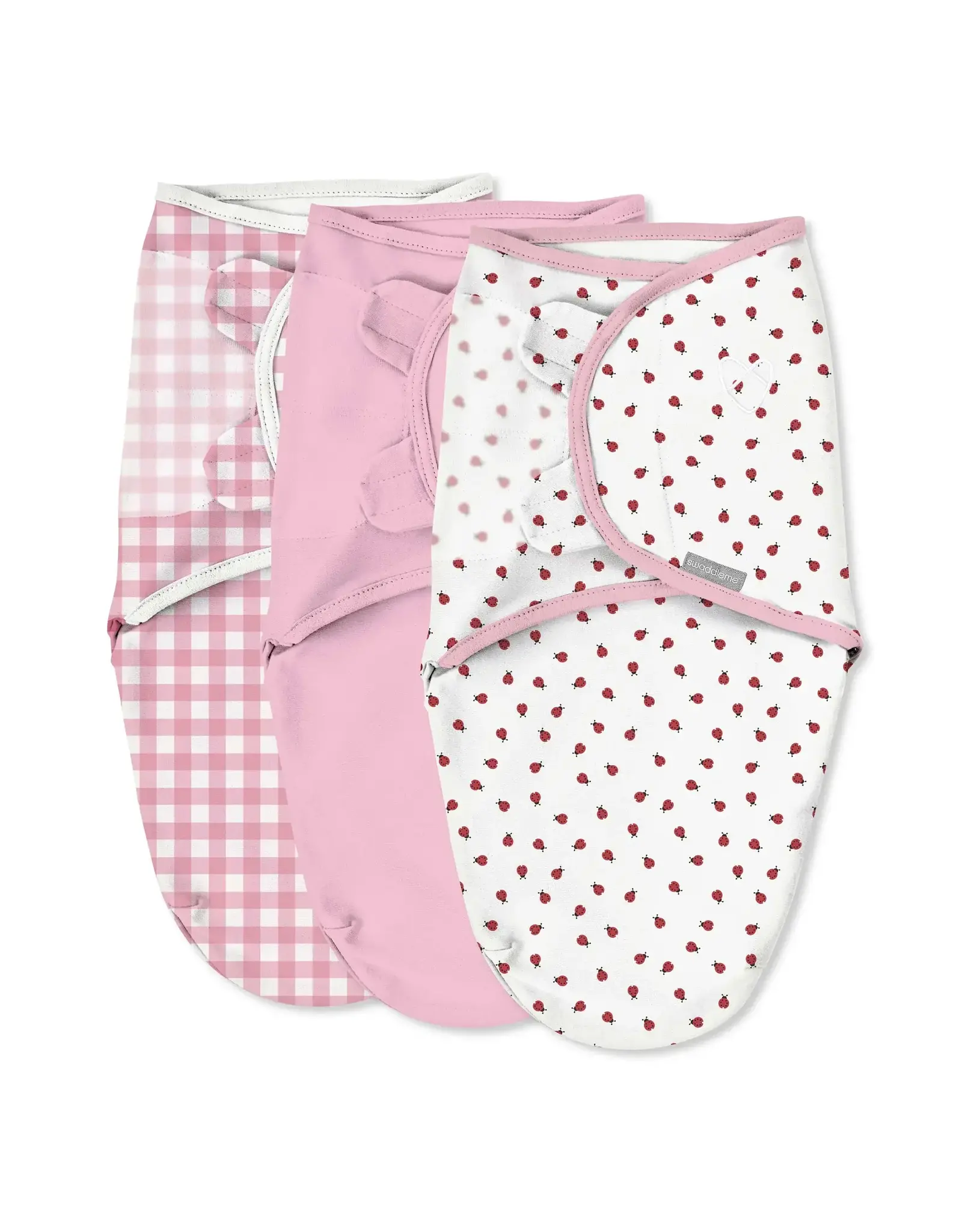 Ladybug 3PK Swaddle - 0-3months