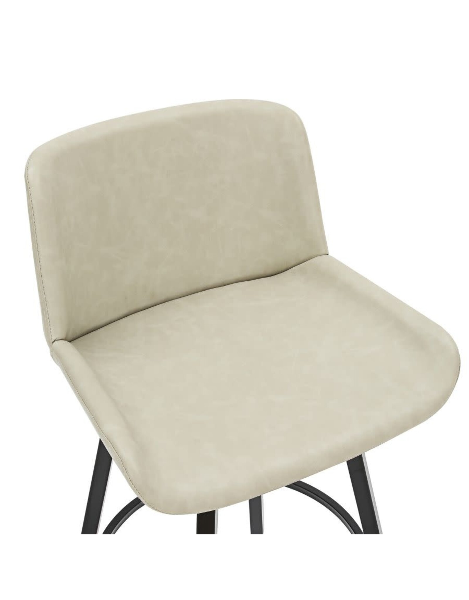 Fern Counter Swivel Stool - Ivory