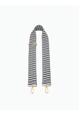 Aztec Guitar Strap - Navy