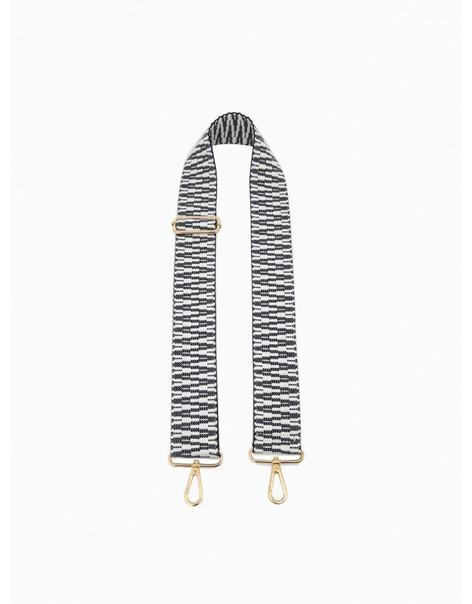Aztec Guitar Strap - Navy