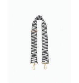 Aztec Guitar Strap - Navy
