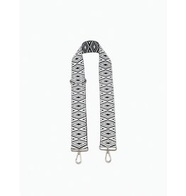 Bohemian Guitar Strap - Black