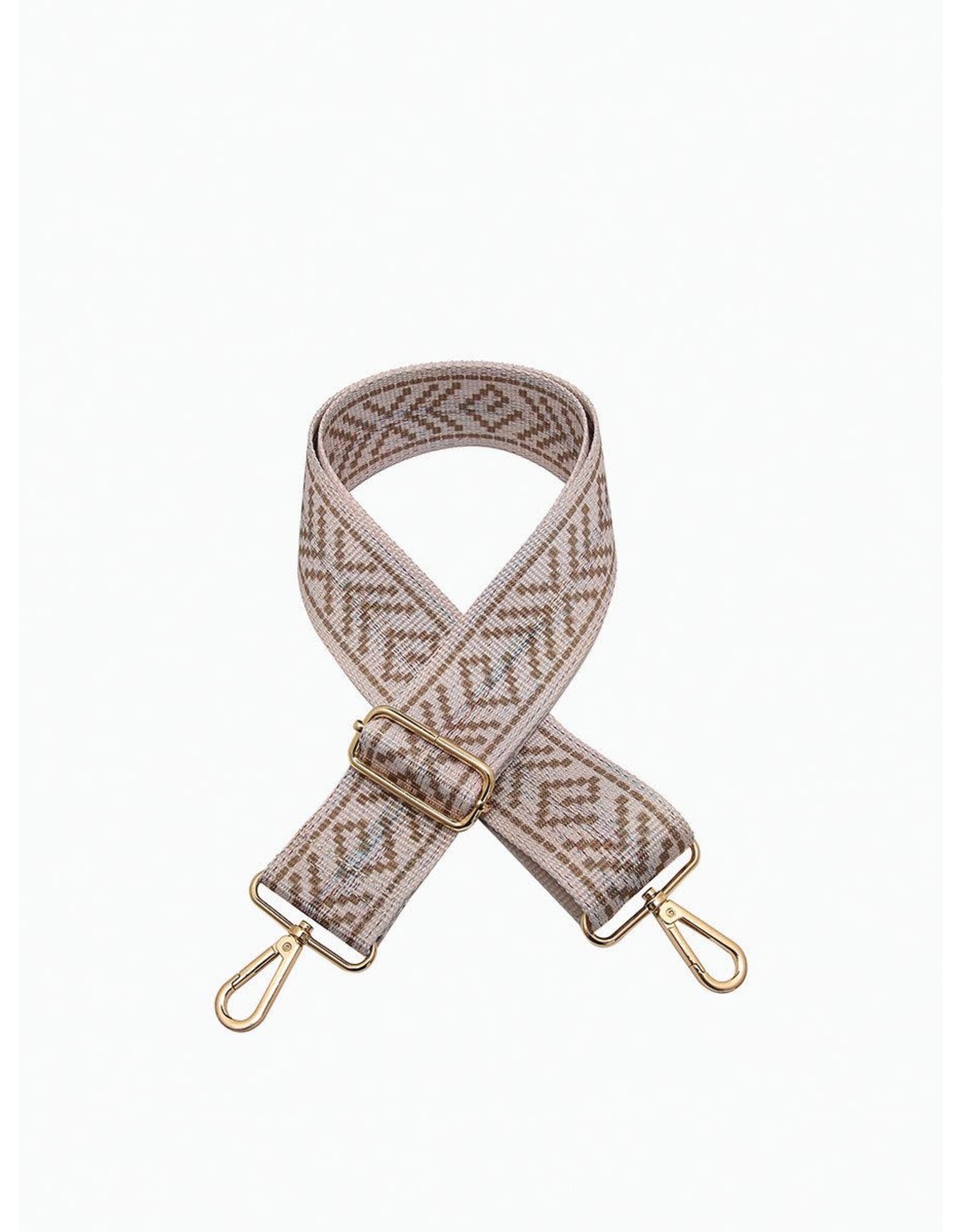 Bohemian Guitar Strap - Taupe