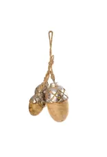 Hanging Wooden Acorns