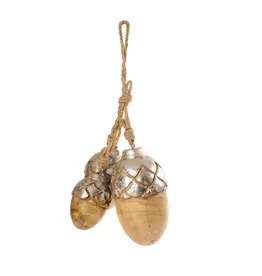 Hanging Wooden Acorns