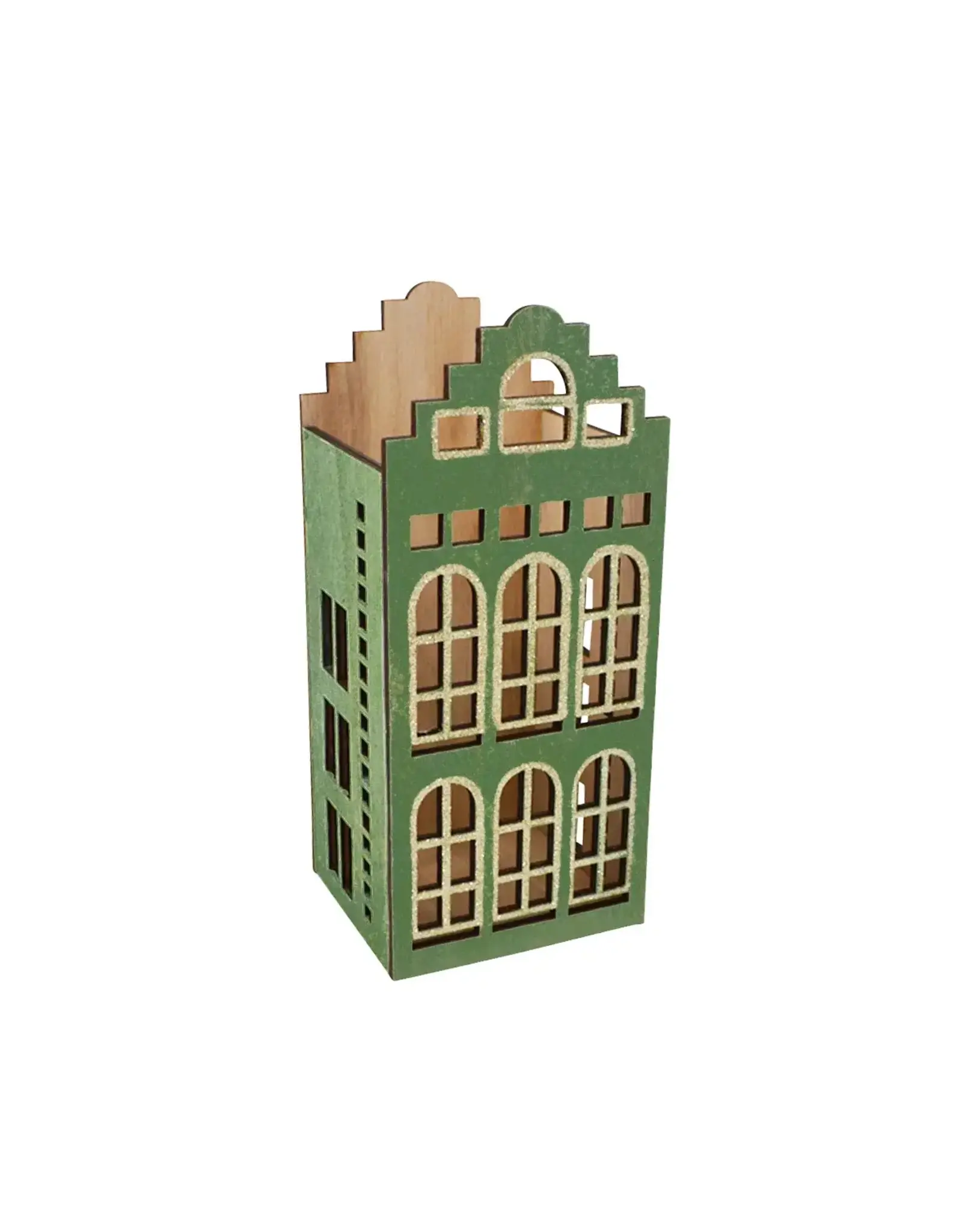 2 Story Green House