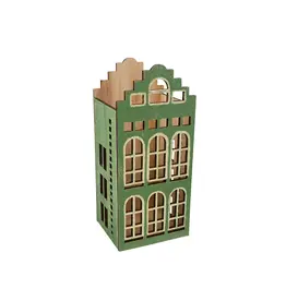 2 Story Green House