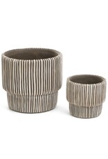 Ribbed Planter - small