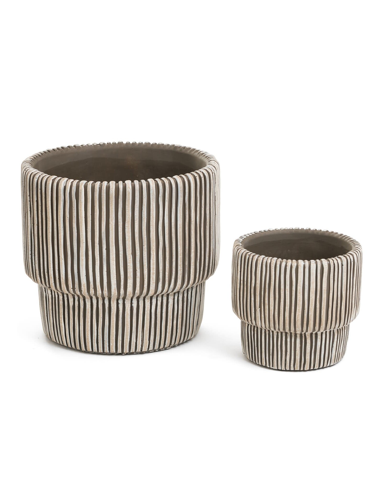 Ribbed Planter - small