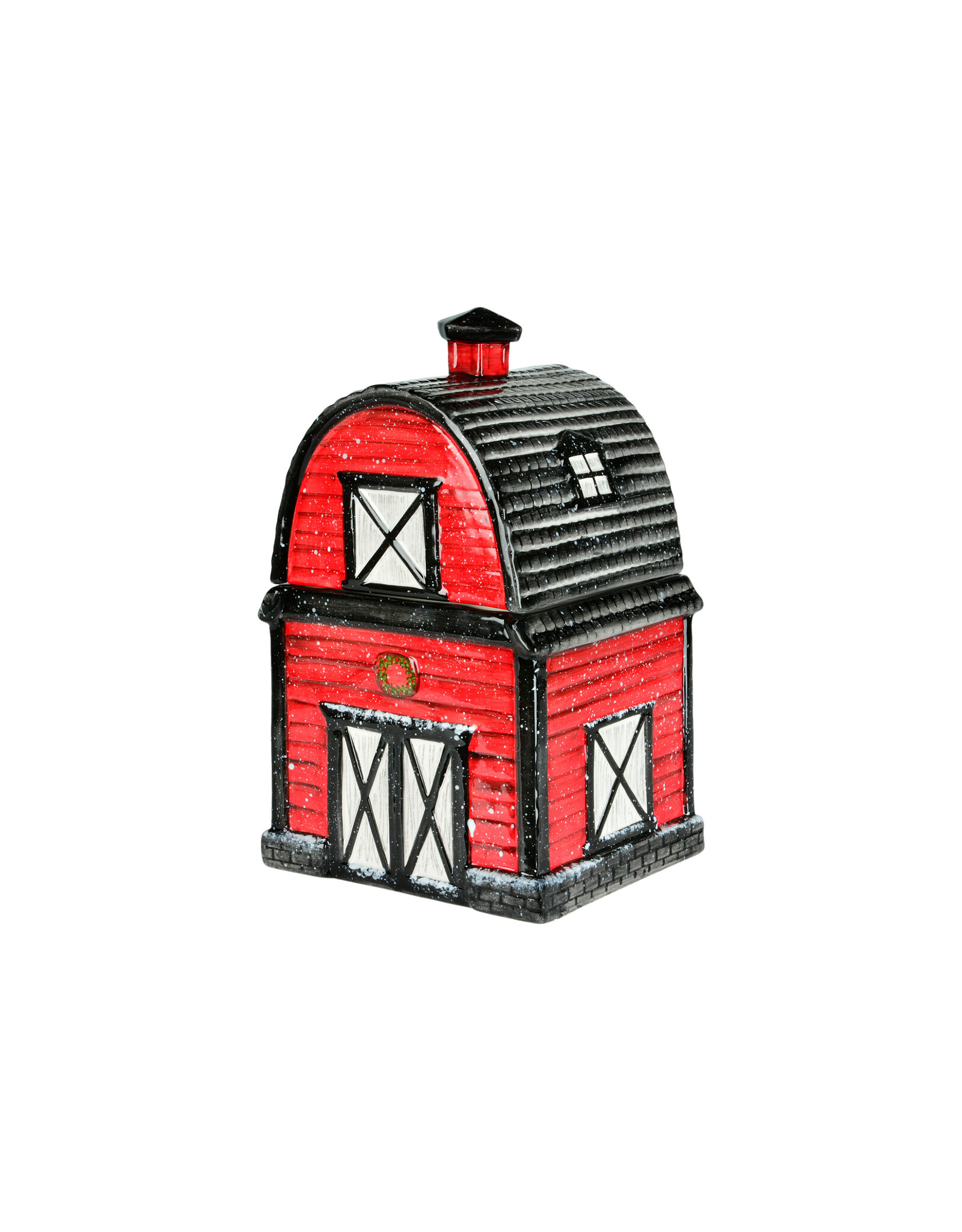 Red Barn Cookie Jar