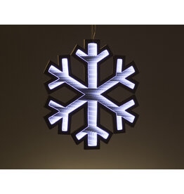 Snowflake with Infinity lights