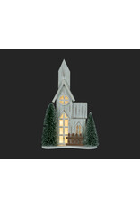 Country Church with LED lights