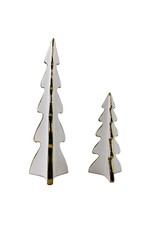 White/Gold Ceramic Tree - small