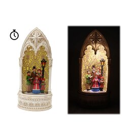 Antique Snowglobe - carollers