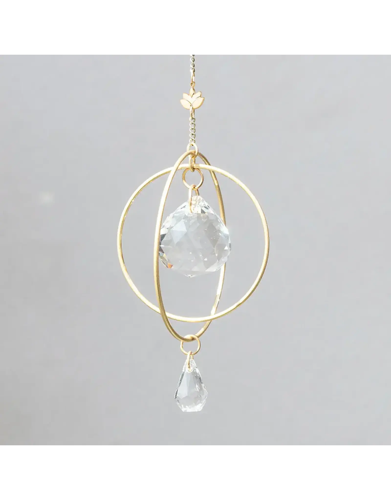 Mini Suncatcher - Lotus/Strength