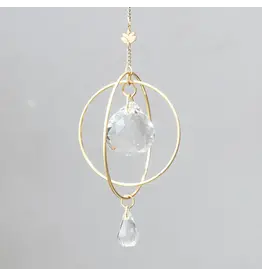 Mini Suncatcher - Lotus/Strength