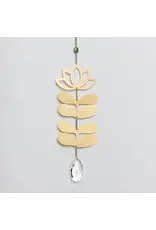 Suncatcher - Lotus/African Turquoise