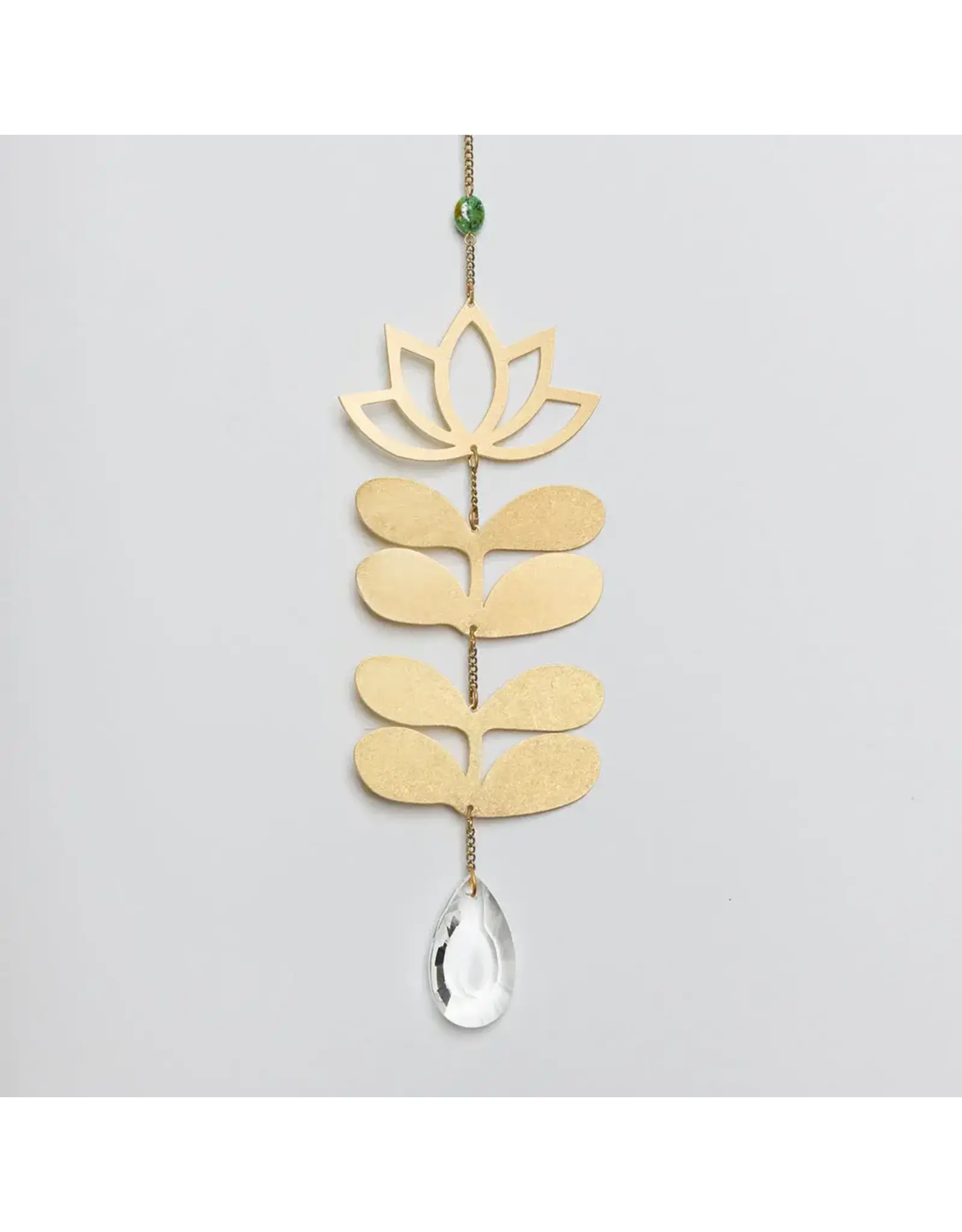 Suncatcher - Lotus/African Turquoise