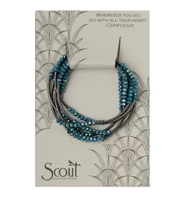 Scout Wrap  - Peacock/Hematite