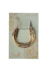 Scout Wrap - Oyster/Gold
