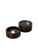 Tesora Storage Box - black/walnut
