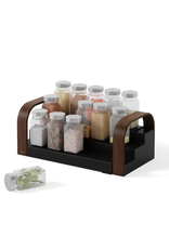 Bellwod Spice Shelf - Black/Walnut
