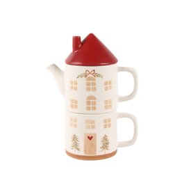 Happy Home Stacking Mug Set