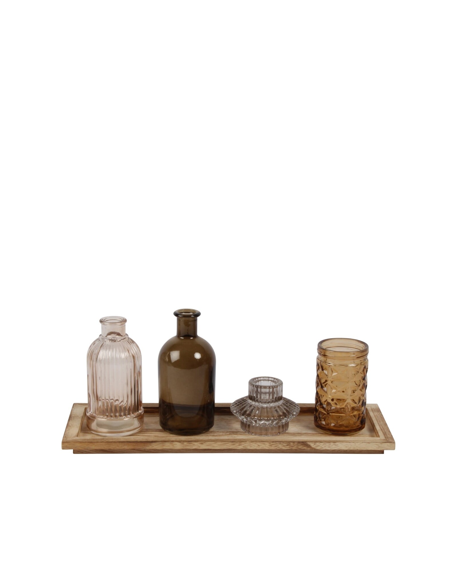Glass Jar Set  (4 pieces)