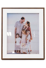 5X7 Photo Frame in Brown/White