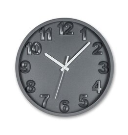 Bold Wall Clock - Charcoal