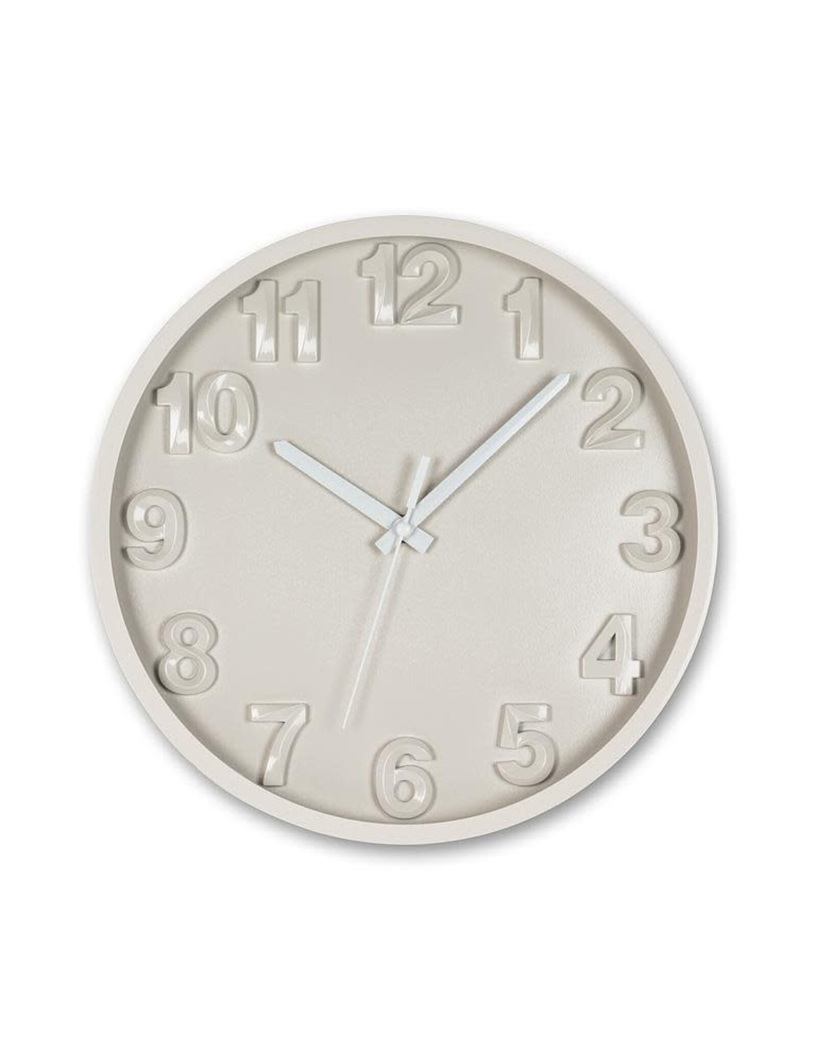 Bold Wall Clock - Taupe