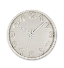 Bold Wall Clock - Taupe