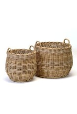 Round Rattan Basket - large