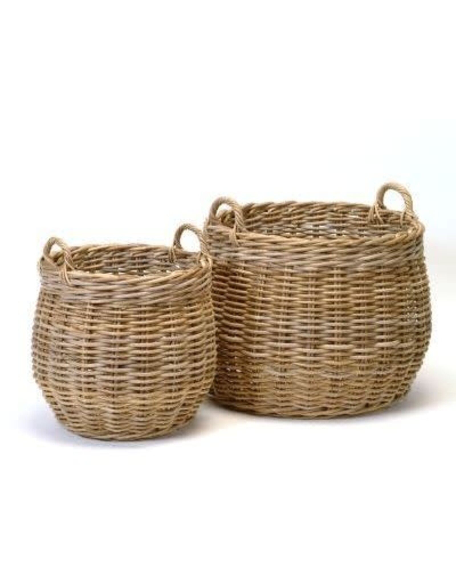 Round Rattan Basket - large
