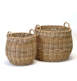Round Rattan Basket - large