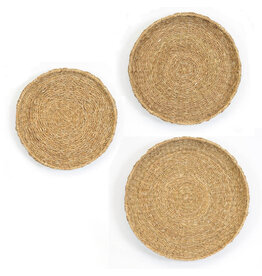 Round Seagrass Tray - small